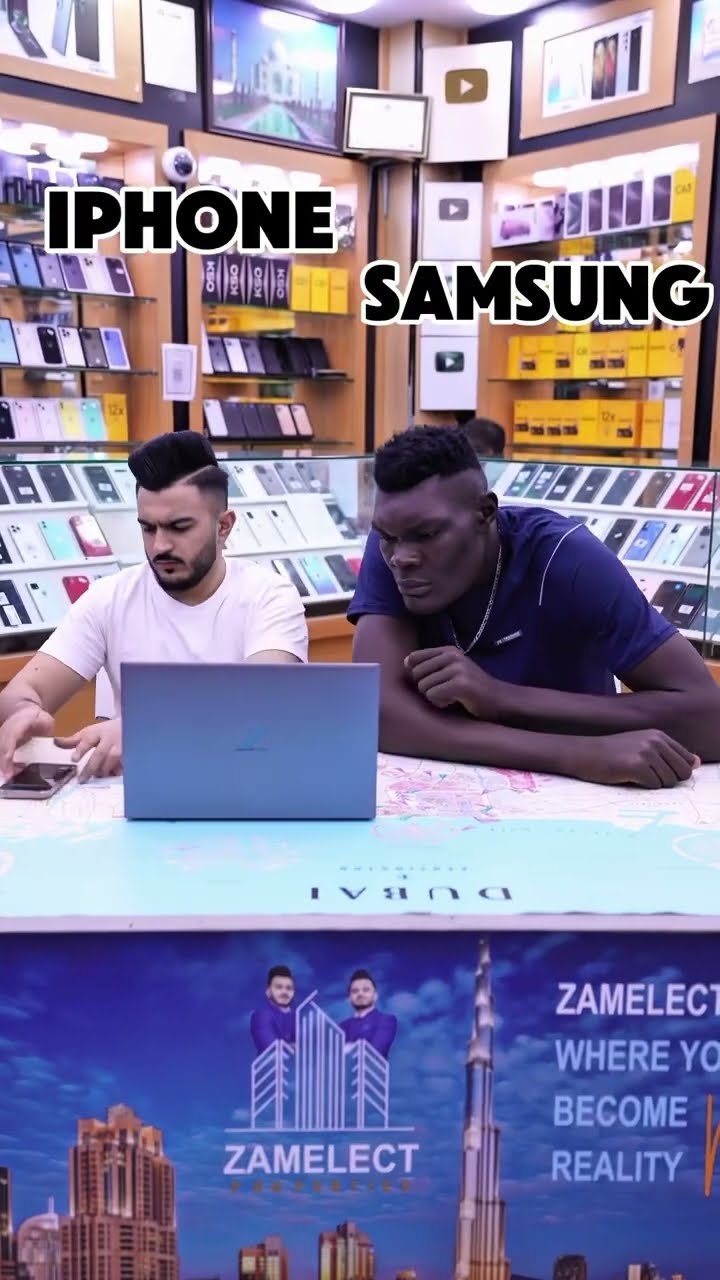 iPhone ya Samsung #shorts