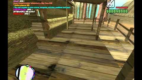 SAMP: First Person View mod test.