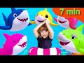 Baby Shark  Dance Compilation - 5 Baby Shark Songs! Nursery Rhymes for Kids by Kids Music Land