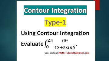 By Using Contour Integration Type 01 Problems 02 -Complex Integration