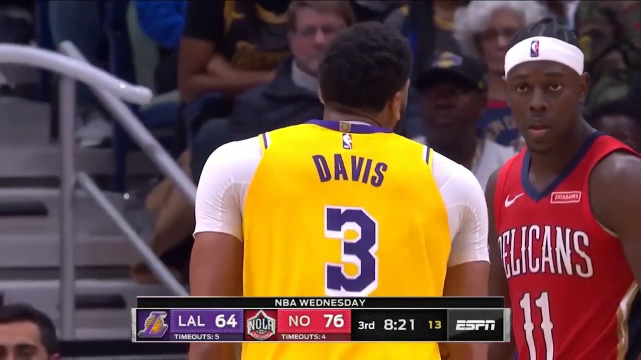 Résumé du match Lakers vs pélican nba YouTube