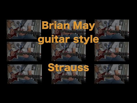 Brian May Guitar style - Also Sprach Zarathustra (A space Odyssey)