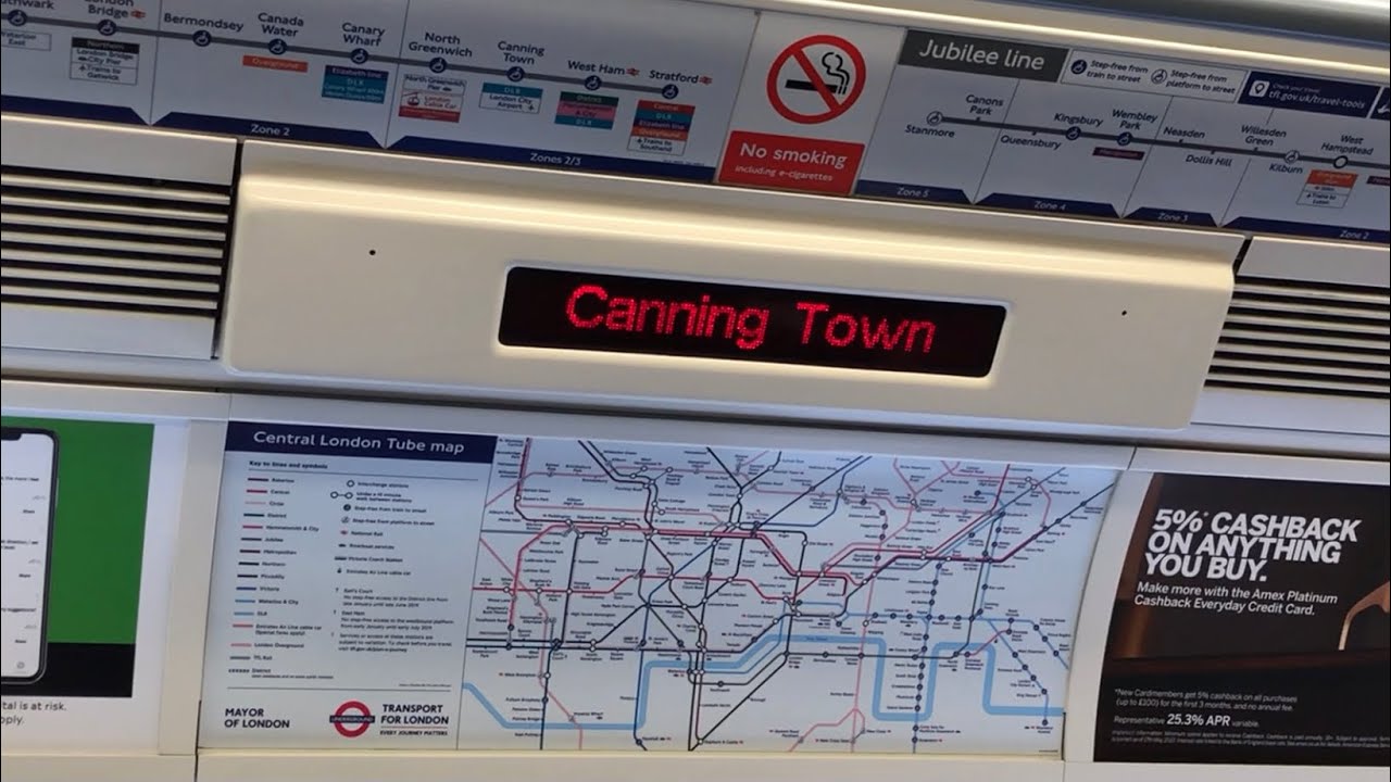 NEW ANNOUNCEMENT FOR JUBILEE LINE AT CANNING TOWN STATION (24.05.2022)