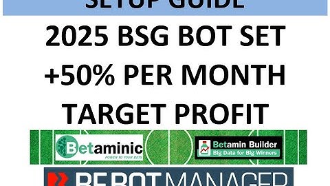 SETUP GUIDE for Tom’s 2025 BSG-BETAMINIC BOT SET for BF Bot Manager