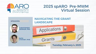 2025 spARO  Pre-MWM Virtual Mentoring Session
