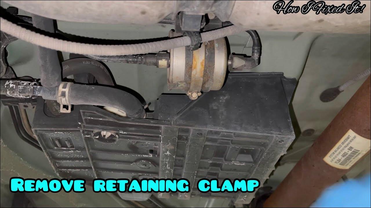 How To Replace Fuel Filter/2001 Ford Escape Fuel Filter Replacement