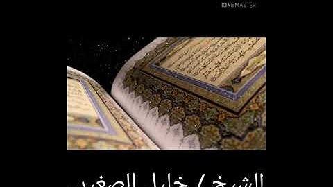 سورة الأنفال ..الشيخ / خليل الصغير..