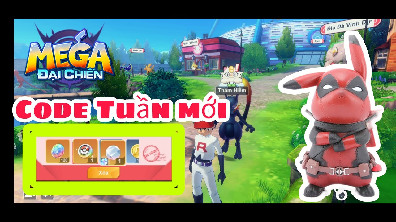 (Mega Đại Chiến)Code Tuần Mới | Up rayquaza 12 sao sự... - youtube
