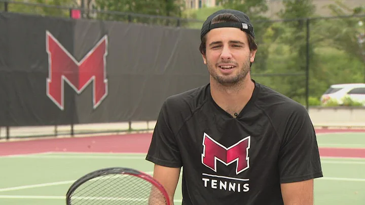 Maryville University's Mario Aleksic is making a n...