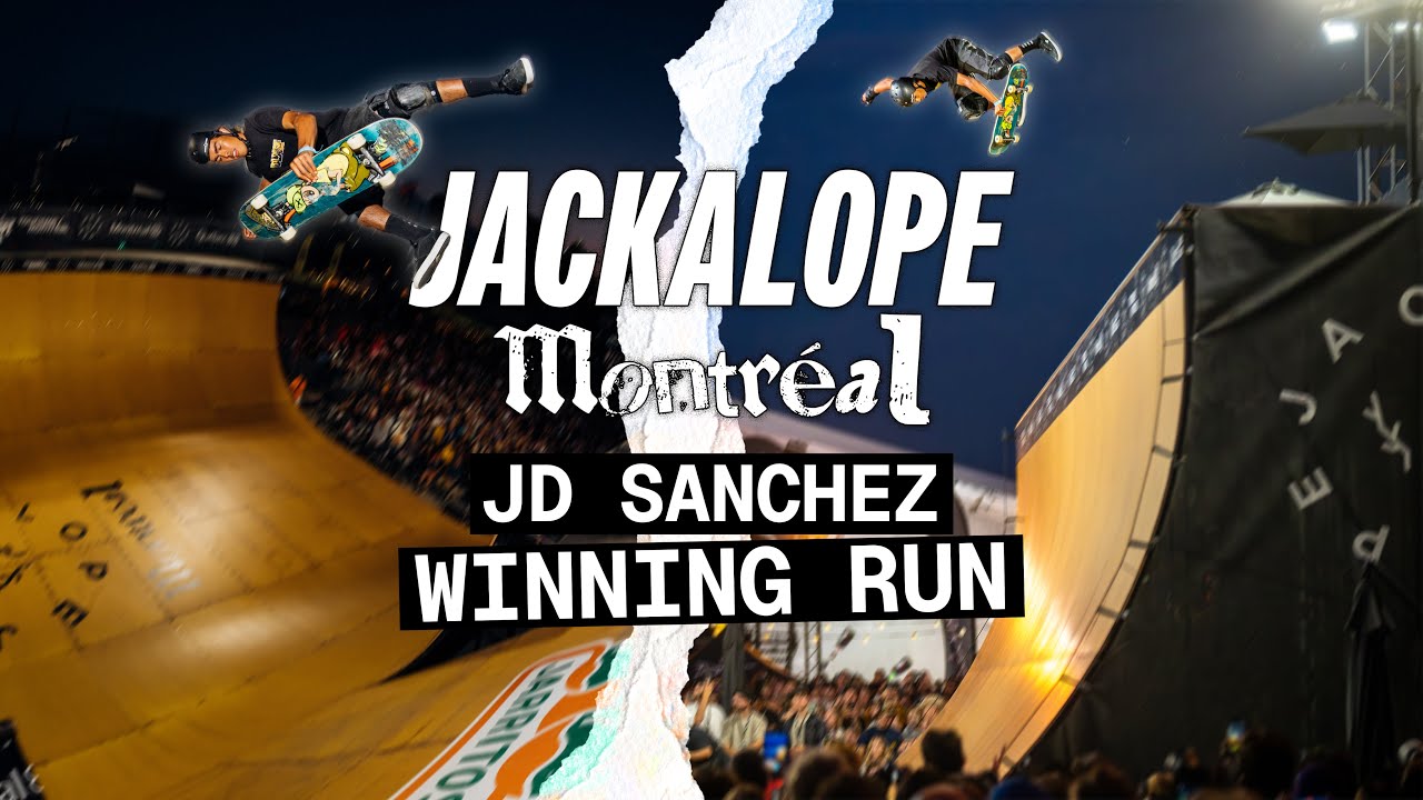 JD SANCHEZ TAKES FLIGHT ON THE VERT - JACKALOPE Montréal 2025