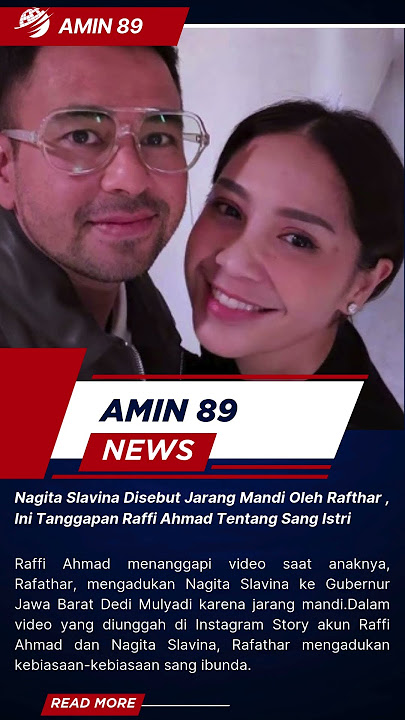 Nagita Slavina Disebut Jarang Mandi Oleh Rafthar , Ini Tanggapan Raffi Ahmad Tentang Sang Istri