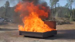 Standard Heptane Fire Test