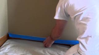 How to tape baseboards before painting