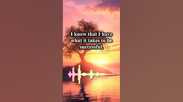 Thumbnail of I Believe In Myself | Daily Positive Affirmations for Self Confidence | Positivity and Abundance