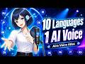 My AI Assistant Aira Sings in 10 Languages | Aira Voice Atlas