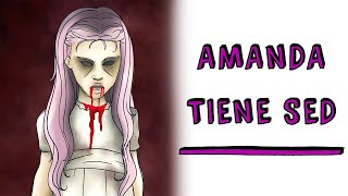 AMANDA TIENE SED | Draw My Life Historia de Terror