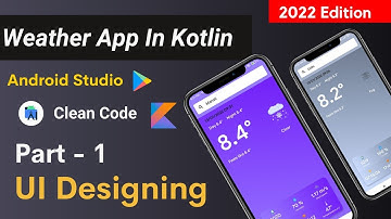 Weather app in android studio using Kotlin | Weather app in android studio | Weather app Project