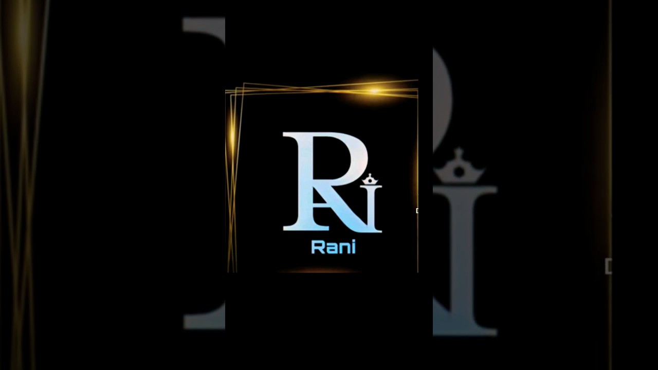 Logo name Rani 💥 Comment your Names 👀 