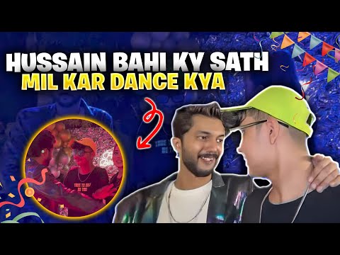 Surprise birthday celebration 🤩🎉 | khoob dance kia hussain nhựa ky sath 🤣 | Pani mei dooba dia 😭🥹 |