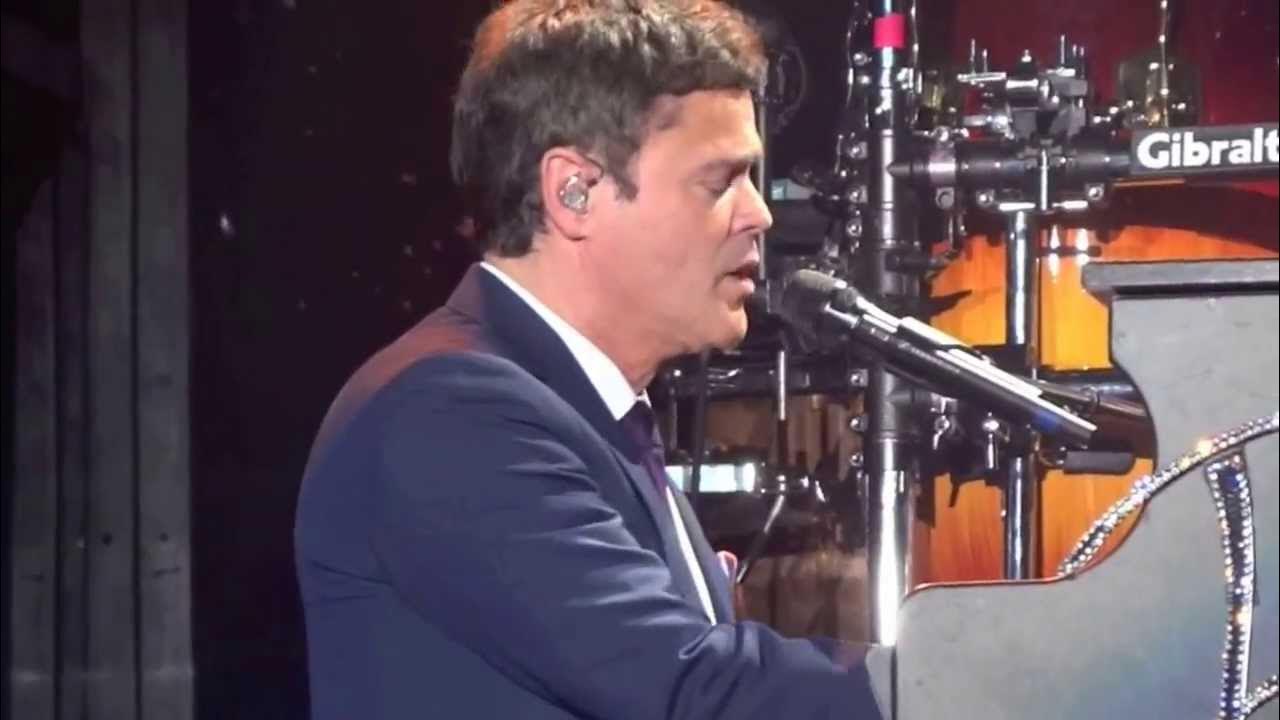 Donny Osmond singing Whenever You're In Trouble - YouTube