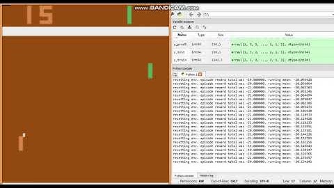 Deep Reinforcement Learning - Pong v0