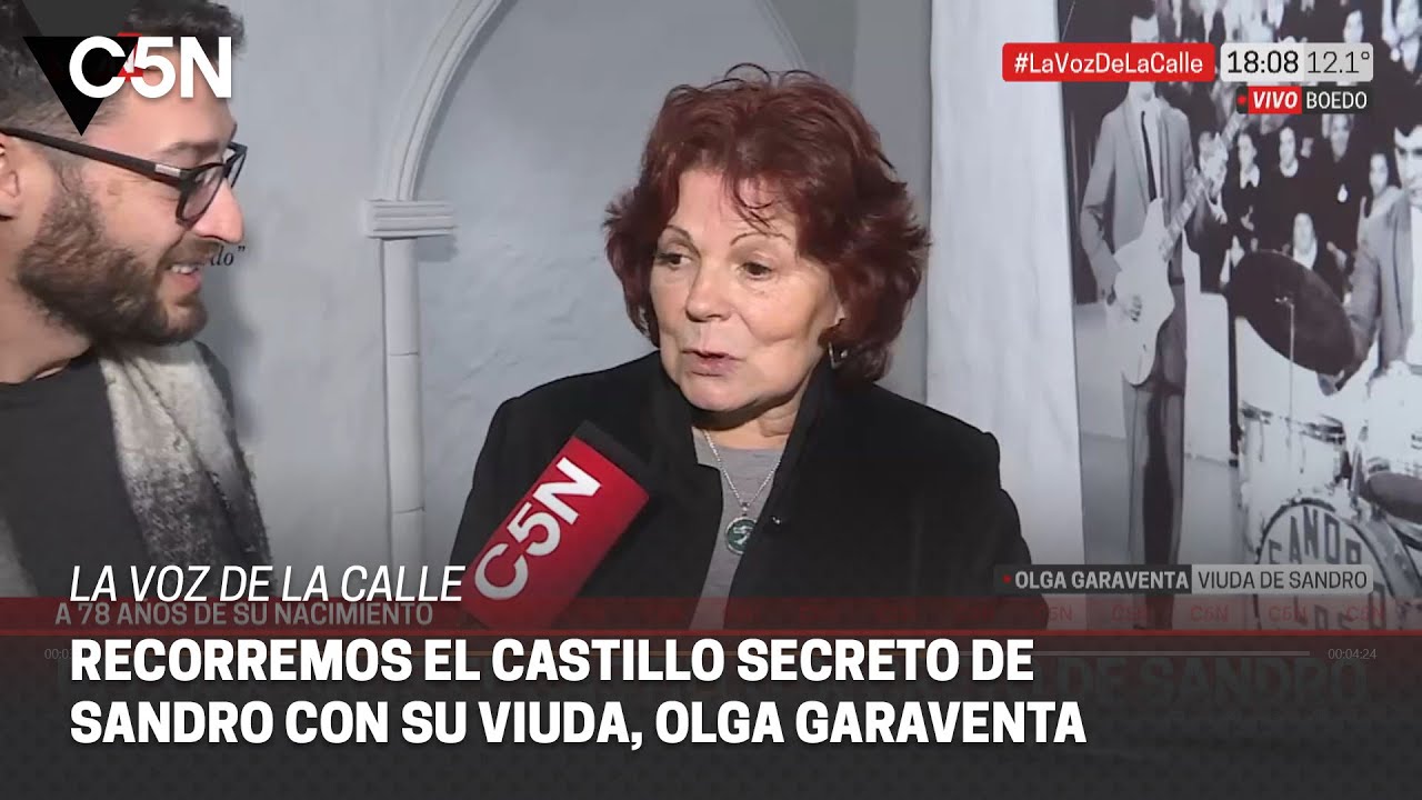 RECORREMOS el CASTILLO secreto de SANDRO a 78 años de su NACIMIENTO