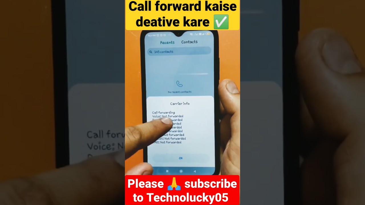Call Forward Deactivate//Call Forward Kaise Band Kare ✅🔥💯