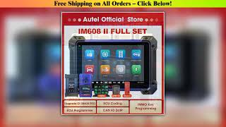 Autel IM608 II Pro MaxiIM 608 Full Key Programmer OBD2 Scanner IM608II Car