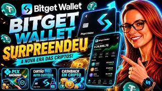 Bitget Wallet: Autocustódia, Cartão Cripto e PIX Anônimo na prática, Entenda Tudo!!