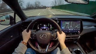 2023 Lexus RX500h F Sport Performance - POV Night Drive (Binaural Audio)