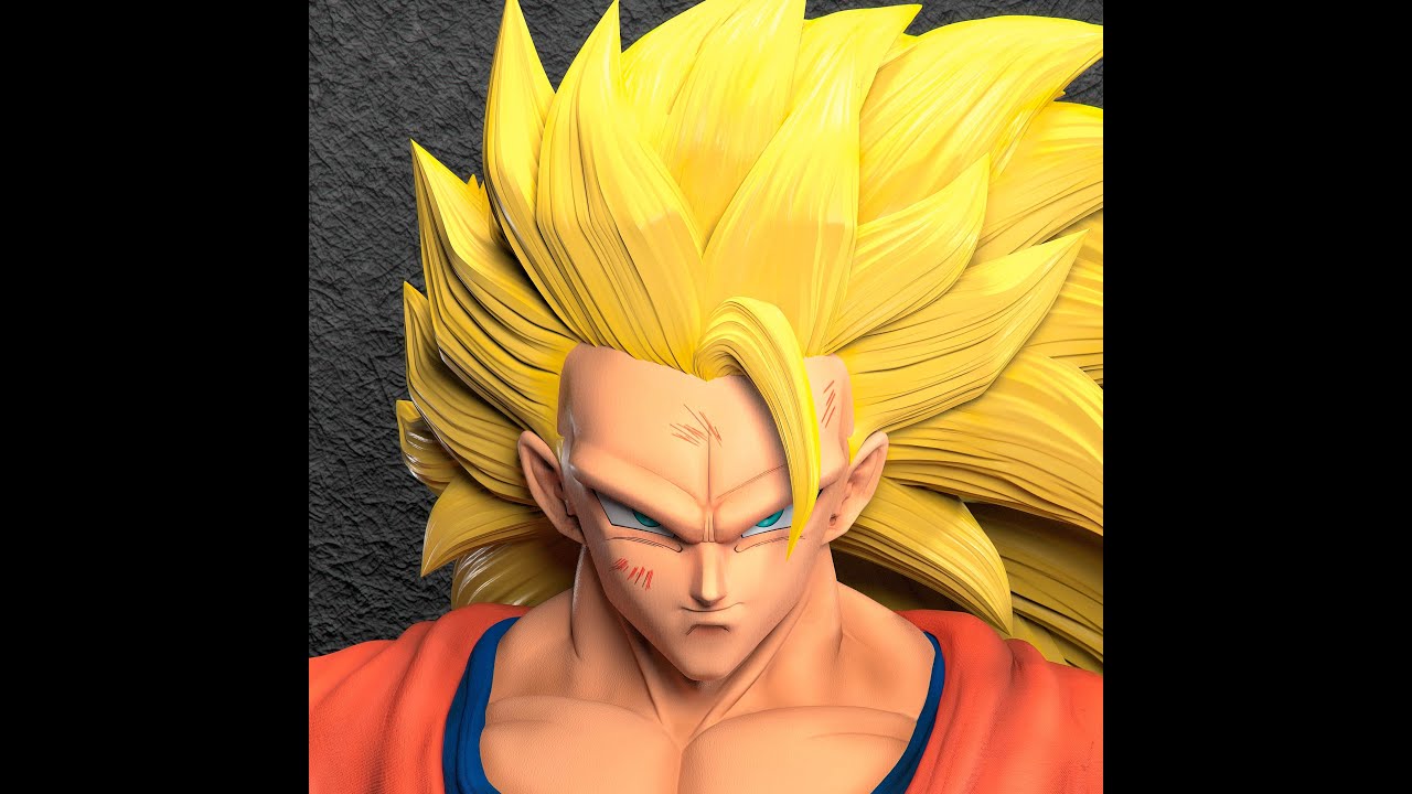 goku zbrush