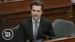 Rep. Gaetz SLAMS Dems for Becoming the New Pro-War Party