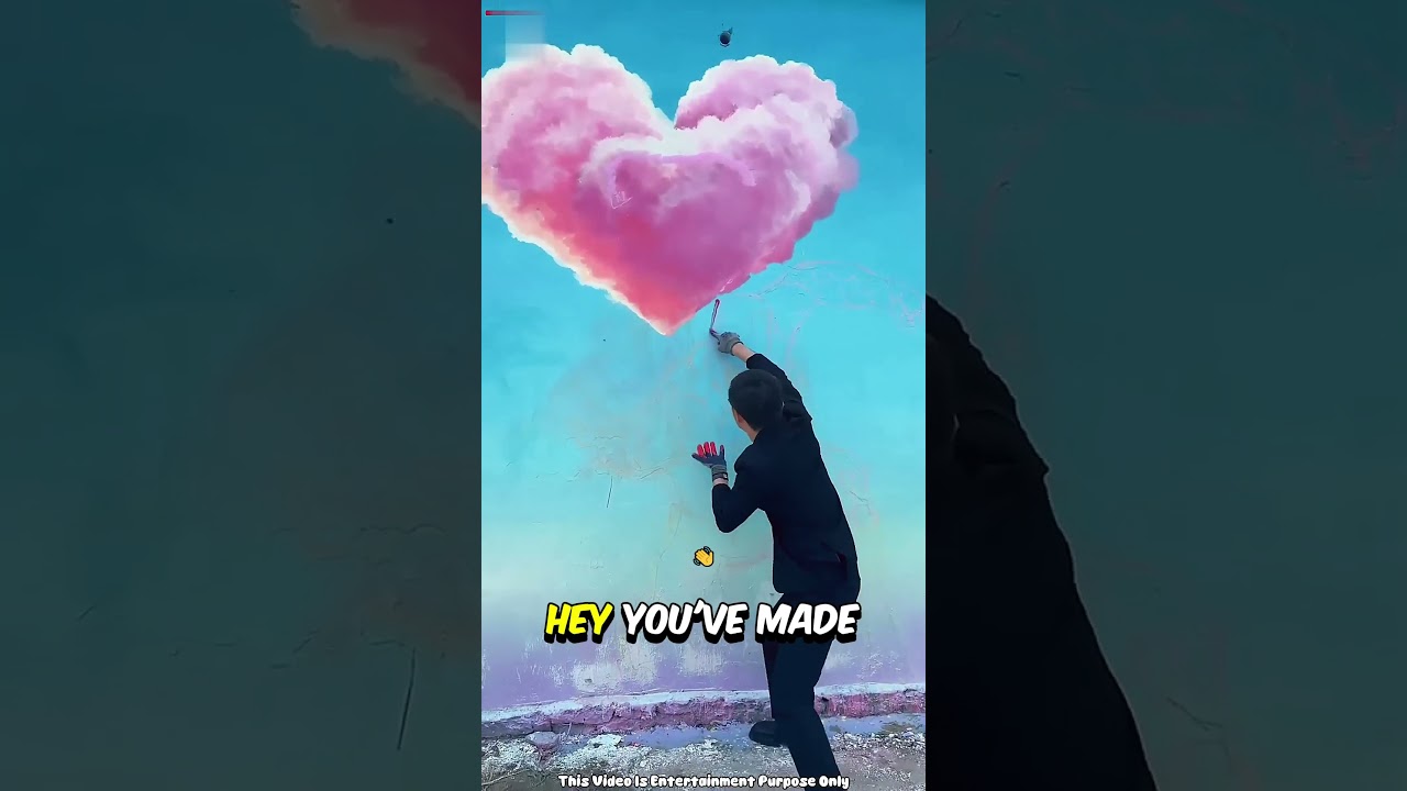 He Made Superheroes Painting Wall