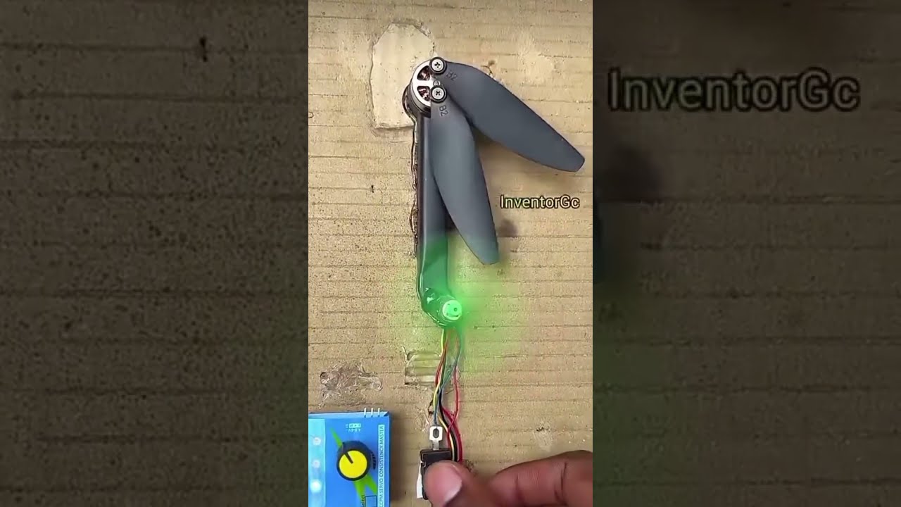 Thrust Power Comparison Of A Mini BLDC Motor And Coreless