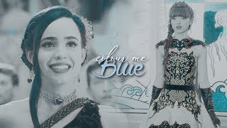 i want you i'll colour me blue ; mal & evie