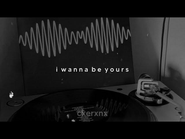 arctic monkeys - i wanna be yours (slowed + reverb)