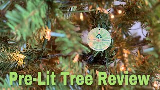 Realistic Artificial Christmas Tree with Lights | Unboxing, Set Up & Review
