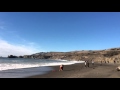 Girl saved by lifeguards at Goat Rock Beach in California