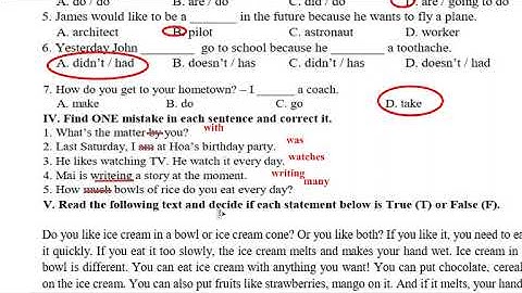 Giải Đề Thi Học Kì 2 Tiếng Anh 5 Global Success (2024-2025) Đề số 1