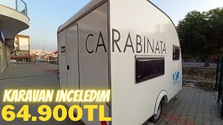 Saly Carabinata 4 Kişilik Karavan İnceledim 64.900Tl