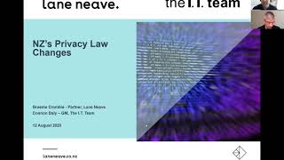 NZ Privacy Law Changes 2020 & Security Protections Webinar