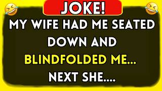 🤣 BEST Joke Of The DAY 🤣 My Wife Blindfolded Me And... Daily Funny Jokes screenshot 5