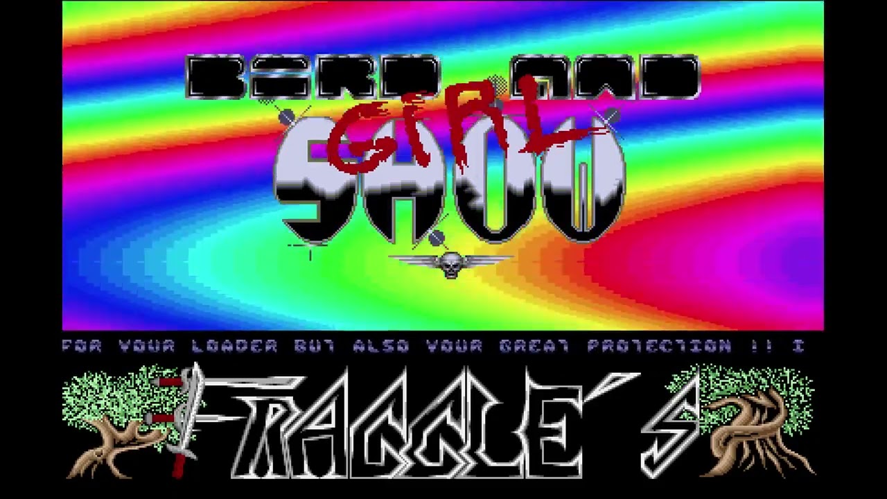 ATARI STe - Bird Mad Girl Show demo by The Fraggles