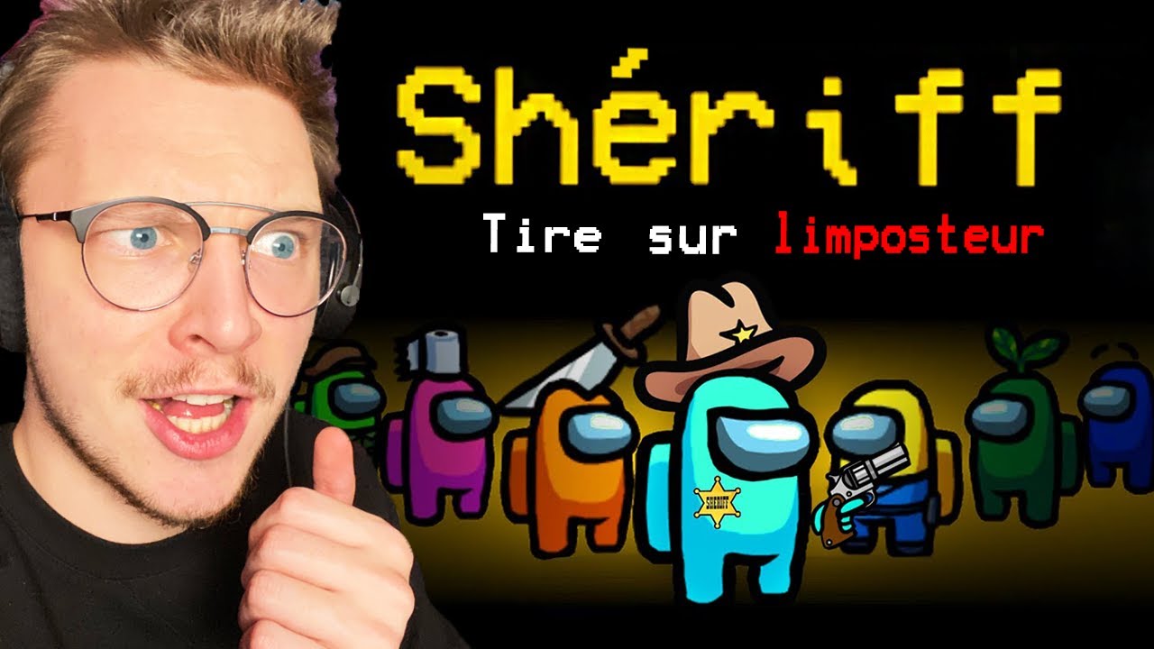 J'ai CRÉÉ un NOUVEAU ROLE sur Among Us... (le Shérif)