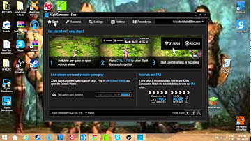 how to record gaming videos+screen videos using XSplit