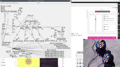 Sonic Pi / Hydra, Pure Data / QLC+, Beat Detection, DMX Lighting, OSC, Midi