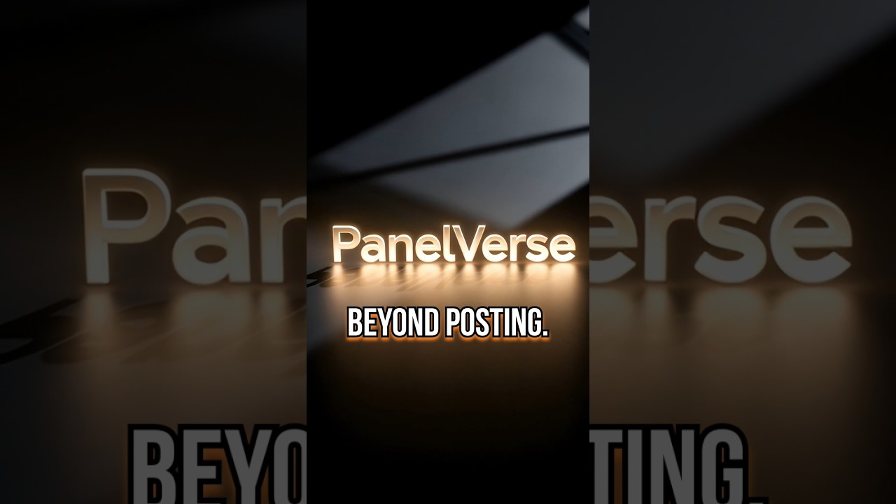 Posting is Easy. PanelVerse:Beyond Posting 