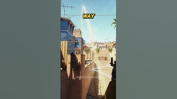 HIGH IQ TRICK ON MIRAGE #shorts #cs2