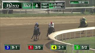 RACE 4 PROGRAM 7 15 2022