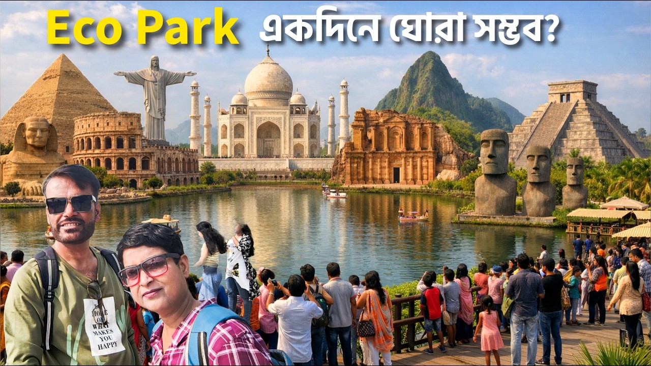 ইকো পার্ক একদিনে ঘোরা সম্ভব? | Kolkata Eco Park Full Travel Guide